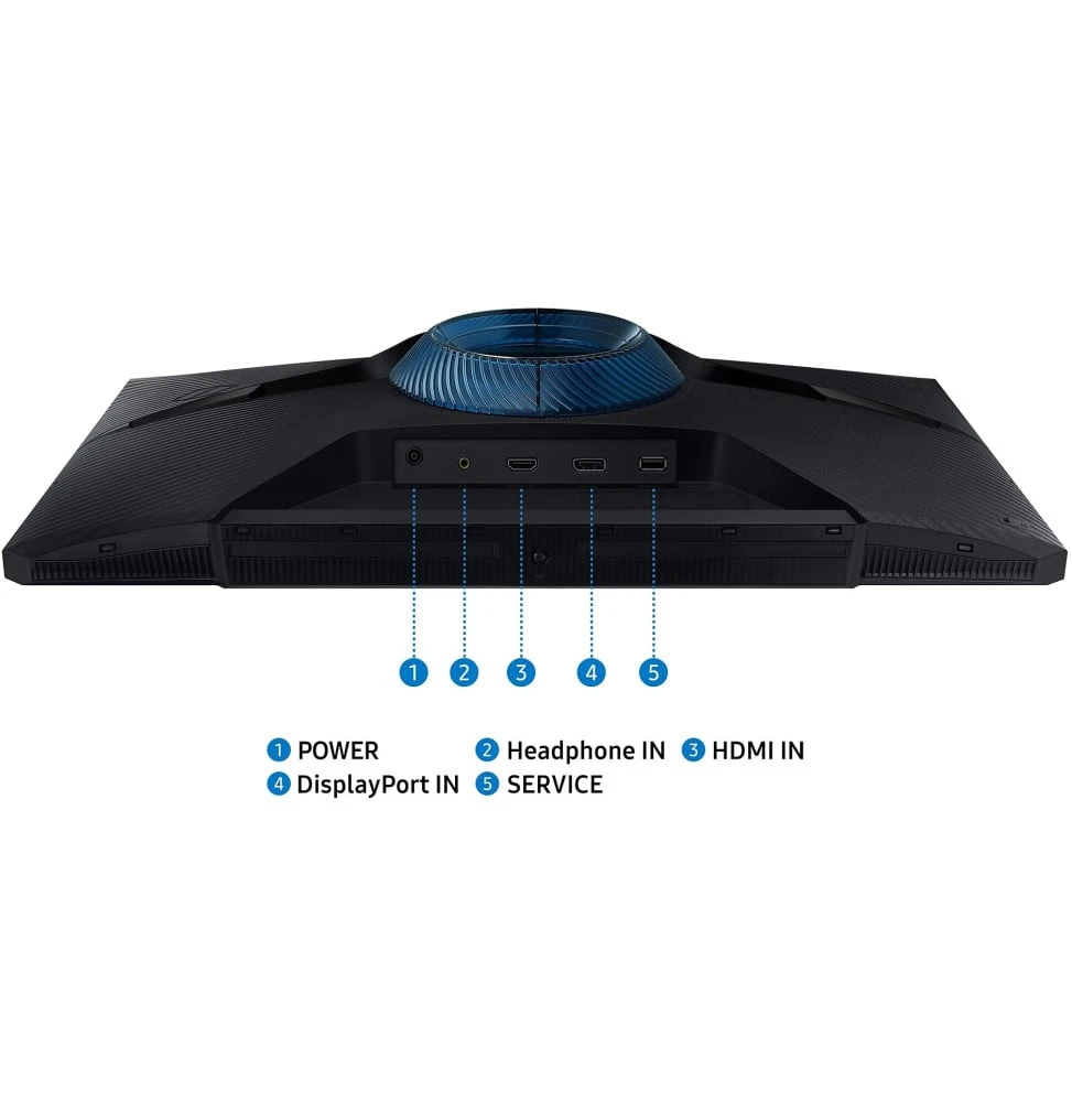 Samsung Odyssey G3 G30D – Moniteur gaming 27″ Full HD, dalle VA, 180 Hz, 1 ms. Fluidité et confort pour un jeu compétitif.