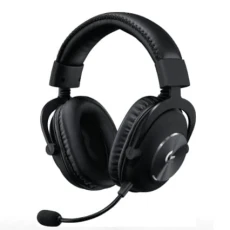 Logitech PRO X Gaming Headset – Casque gaming USB avec micro amovible Blue VO!CE, son surround DTS Headphone:X 2.0 et confort premium.