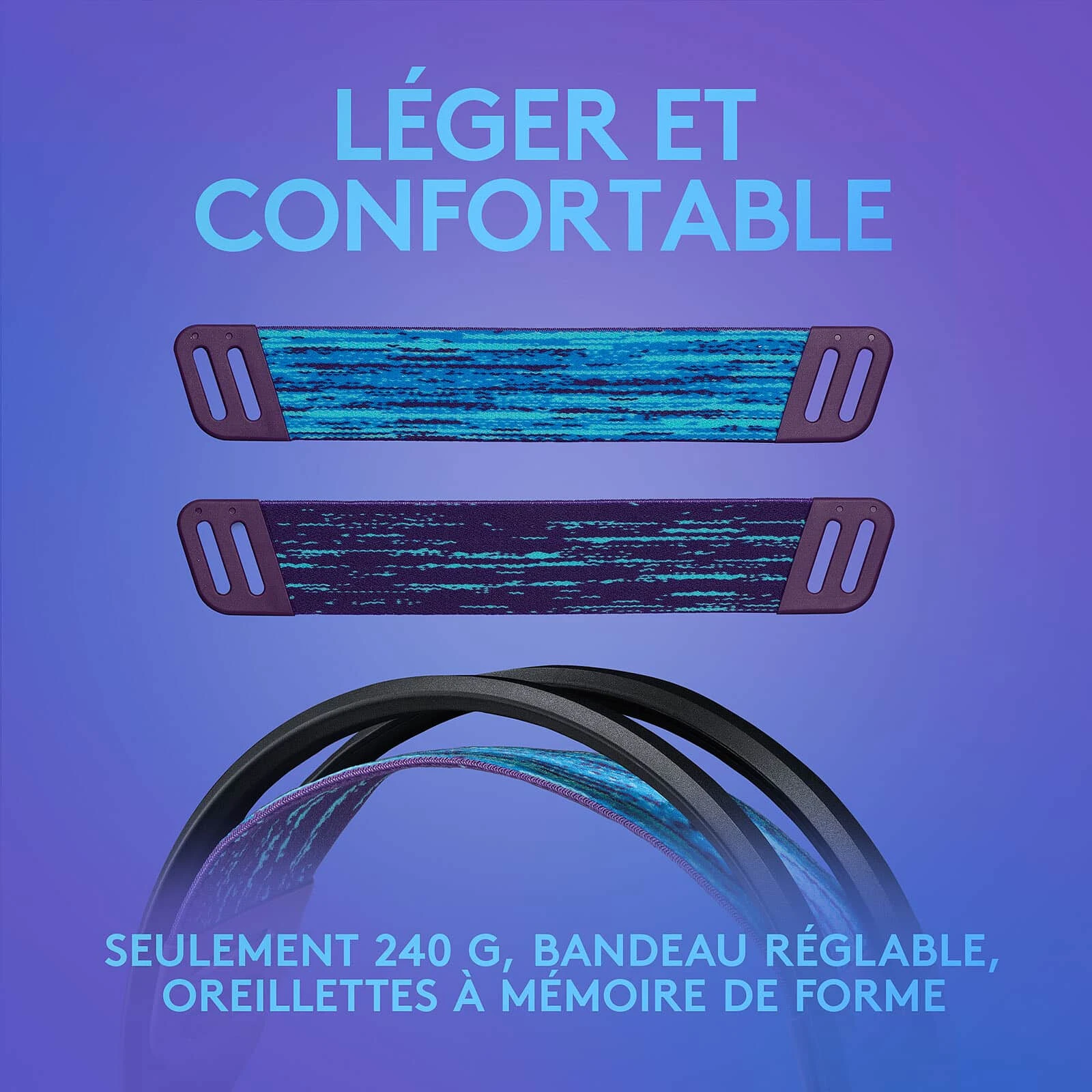 Le Logitech G335 est un casque filaire gamer avec transducteurs 40 mm, micro unidirectionnel repliable, confort longue durée et certification Discord, compatible PC, consoles et mobiles.