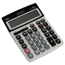 Calculatrice de bureau DELI-E39265, vendue par It Delta Com, allie fonctionnalité avancée et design ergonomique pour un usage professionnel.