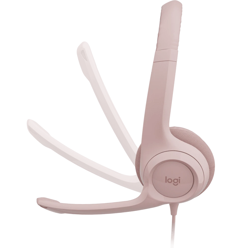 Le Logitech H390 USB – Rose est un casque stéréo filaire offrant un son numérique clair et un micro anti-parasite pivotant. Conçu pour le confort, il dispose d’oreillettes rembourrées et de commandes intégrées sur le fil, idéal pour les appels, visioconférences et le télétravail.