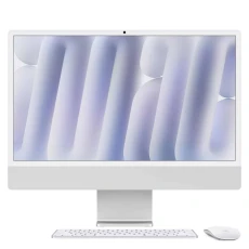 Le nouvel iMac 24″ Silver (2024) avec puce Apple M4 allie design élégant, puissance et connectivité avancée. Avec 16 Go de RAM, SSD 256 Go, écran Retina 4.5K, Wi‑Fi 6E, Ethernet, Touch ID et 4 ports USB-C, il est parfait pour les pros et créatifs exigeants.