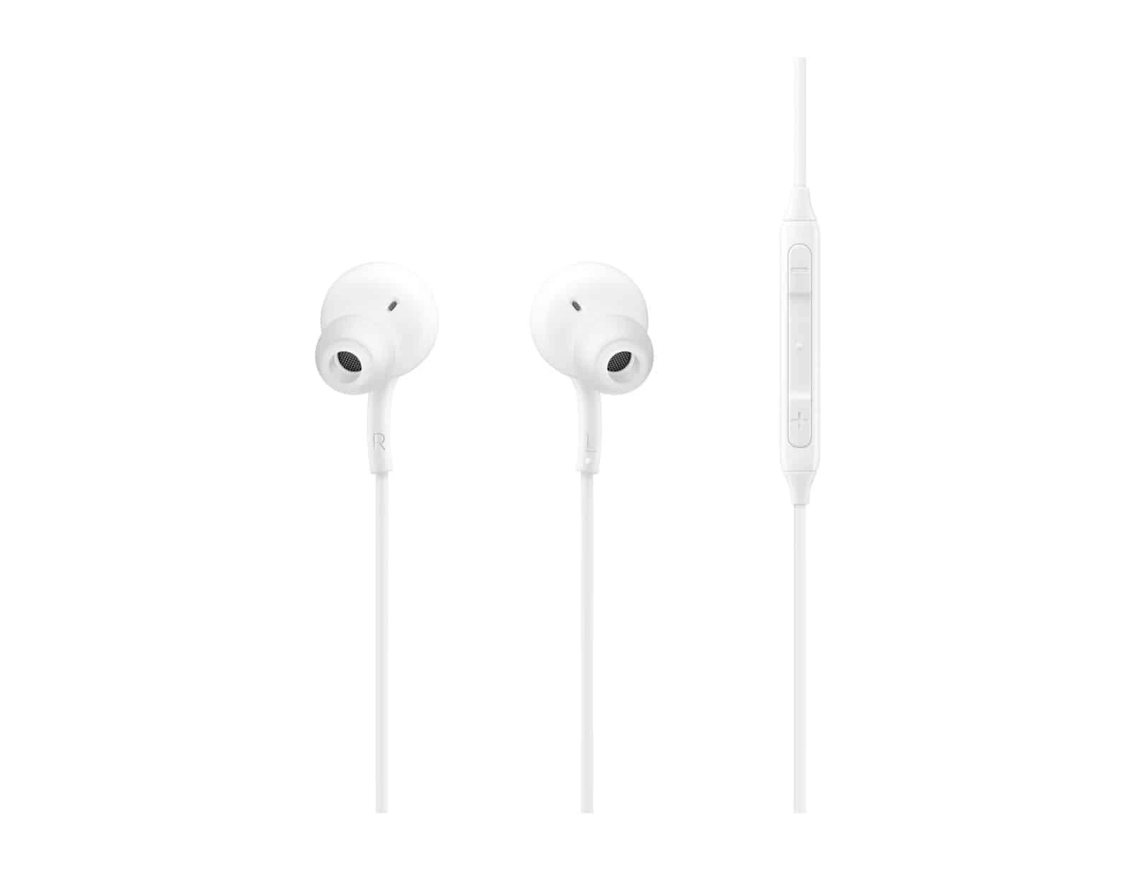 Les écouteurs Samsung AKG EO-IC100B USB Type-C offrent un son clair et immersif grâce aux haut-parleurs bidirectionnels AKG et au DAC intégré, pour une expérience audio professionnelle sur tous vos appareils mobiles sans prise jack.