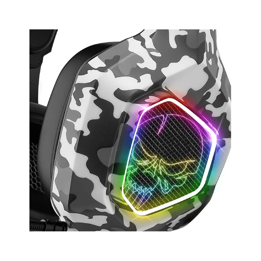 Le Spirit of Gamer Elite-H50 – Arctic Edition est un casque filaire RGB avec écouteurs 50 mm, isolation phonique, micro omnidirectionnel flexible, arceau réglable, télécommande filaire et compatibilité PC, PS4, Xbox One et Nintendo Switch.