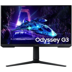 Samsung Odyssey G3 G30D – Moniteur gaming 27″ Full HD, dalle VA, 180 Hz, 1 ms. Fluidité et confort pour un jeu compétitif.