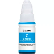 Bouteille d'encre 511C-EA1 Cyan, conçue pour des impressions de haute qualité, idéale pour recharger les imprimantes compatibles.