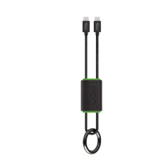 Le Câble Porte-Clés Goui Lock USB Type C-C combine praticité et portabilité. Avec ses 27 cm de longueur et son design en porte-clés, il permet charge et synchronisation de vos appareils USB-C partout où vous allez.