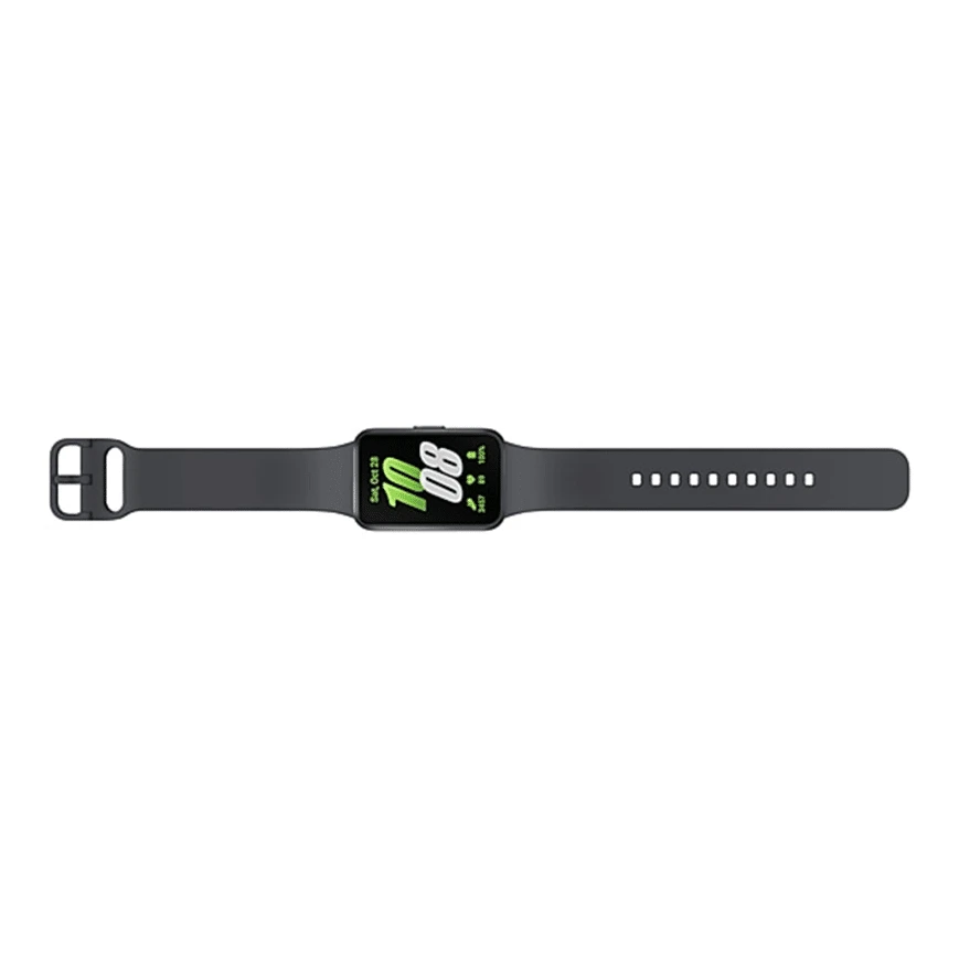 Samsung Galaxy Fit3 Gris – Suivi complet de votre activité et notifications instantanées. Idéale pour rester actif et connecté au Maroc.