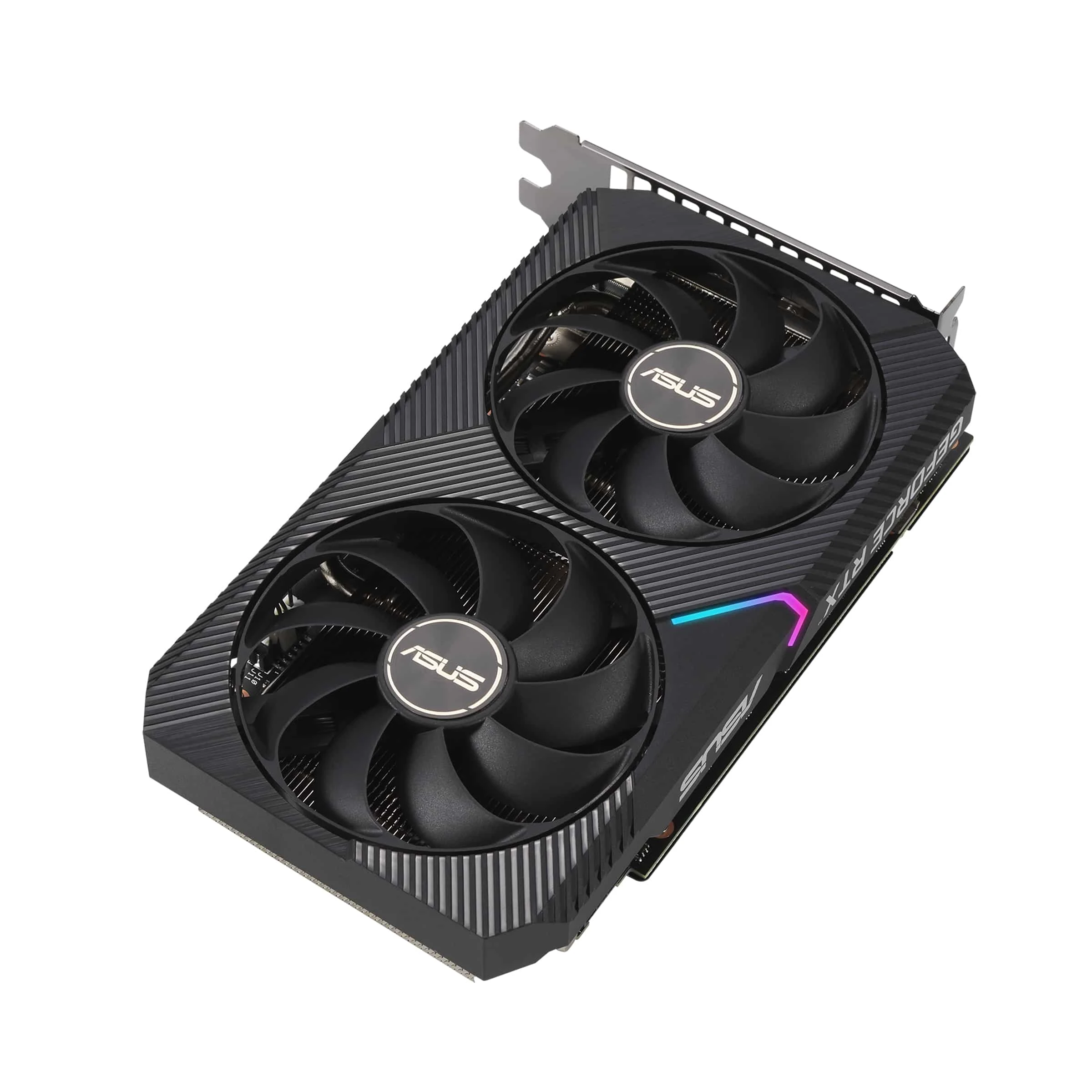 Carte graphique ASUS RTX 3060 DUAL O12G – 12 Go GDDR6, Ray Tracing et DLSS pour un gaming nouvelle génération.