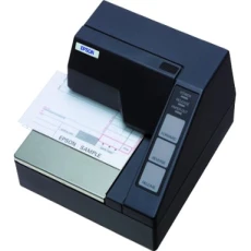 L’EPSON TM-U295 est une imprimante matricielle à plat compacte, idéale pour l’impression de chèques et facturettes. Sa conception robuste, sa technologie à impact 7 aiguilles et son format réduit en font un choix fiable pour les environnements de comptoirs, banques ou hôtels.