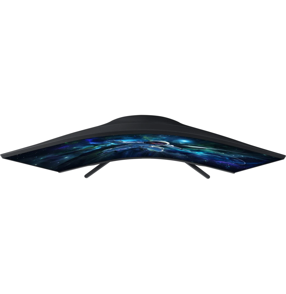 Écran gaming Samsung Odyssey G5 G55C – Moniteur incurvé 32″ WQHD, 165 Hz, 1 ms, pour une immersion totale.