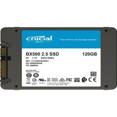 Le Crucial BX500 120 Go est un SSD interne 2,5 pouces conçu pour booster les performances de votre ordinateur à petit prix. Grâce à son interface SATA III (6 Gb/s) et sa technologie NAND Flash, il offre des vitesses de démarrage plus rapides, des chargements d'applications plus fluides et une meilleure réactivité générale. Avec une épaisseur fine de 7 mm, ce SSD est parfaitement adapté aux ordinateurs portables comme aux PC de bureau. C’est une solution idéale pour remplacer un disque dur mécanique lent ou pour redonner vie à un système vieillissant.