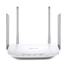 Le TP-Link AC1200 est un routeur/point d’accès sans fil bi-bande offrant des vitesses combinées jusqu’à 1200 Mbps. Avec ses 4 ports LAN et 1 port WAN, il garantit une connectivité rapide et fiable pour la maison ou le bureau.