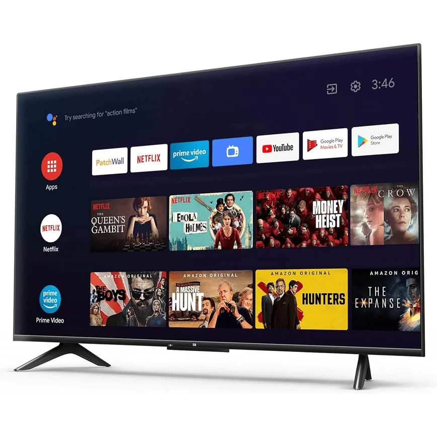 Xiaomi Smart P1 32’’ – TV HD connectée avec Android, Netflix et Prime Video. Idéale pour profiter de vos contenus au Maroc.