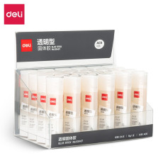 Le bâton de colle Deli 53407 ACR, 8g, est idéal pour le collage de papier et autres matériaux légers, disponible chez It Delta Com.