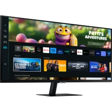 Le moniteur Samsung 32" Série 5 Full HD (LS32CM500EMXZN) offre une excellente qualité d'image, un design élégant et une connectivité Smart pour un usage polyvalent.