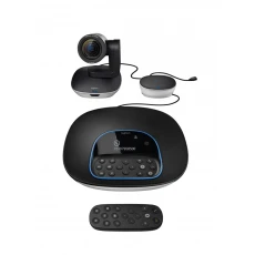 Le Logitech GROUP est un système de visioconférence pour salles moyennes à grandes offrant vidéo Full HD 1080p, zoom 10x, audio à bande ultra-large et quatre microphones omnidirectionnels, compatible avec toutes les applications de visioconférence et certifié Skype for Business, Microsoft Lync, Cisco Jabber et WebEx.