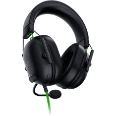 Le Razer BlackShark V2 X – Noir est un casque filaire gamer avec son surround 7.1, oreillettes TriForce Titanium 50 mm, microphone cardioïde flexible, suppression passive du bruit et confort prolongé, compatible PC et consoles.