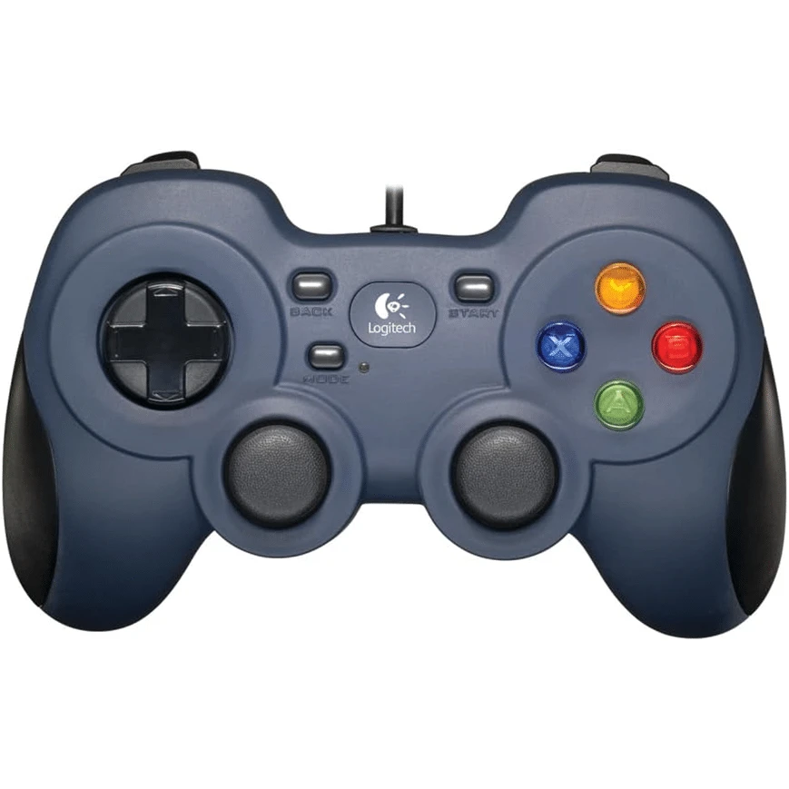Logitech F310 – Manette filaire PC avec design classique, prise en main confortable et compatibilité étendue avec la plupart des jeux.