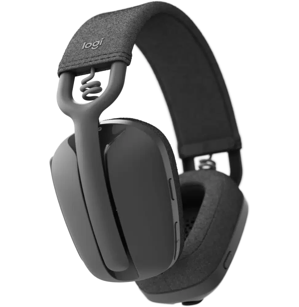 Le Logitech Zone Vibe 100 est un casque sans fil Bluetooth 5.2 conçu pour les espaces de travail ouverts, avec transducteurs de 40 mm, double micro anti-parasite, oreillettes à mémoire de forme et certification Microsoft Teams.