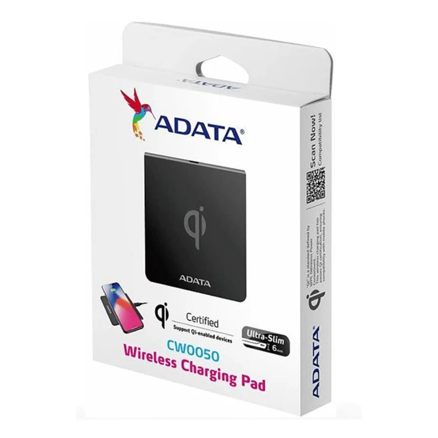 Le chargeur sans fil ADATA CW0050 Noir 5V permet de recharger facilement vos appareils compatibles Qi sans câble. Compact, élégant et sécurisé, il assure une charge rapide et stable pour smartphones, écouteurs et accessoires compatibles.