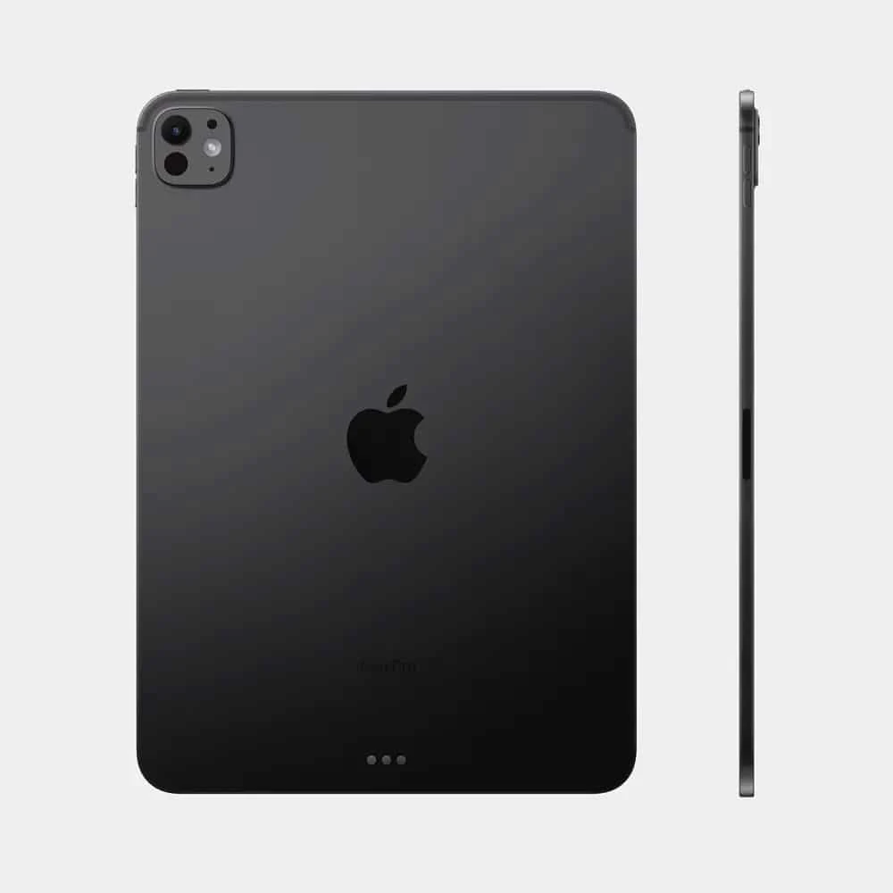 Apple iPad Pro 11″ (2024) Wi‑Fi 256 Go – Space Black avec écran Ultra Retina XDR OLED, puce M4, 8 Go RAM, caméras 12 Mpx, USB‑C/Thunderbolt 4, Wi‑Fi 6E et autonomie longue durée.