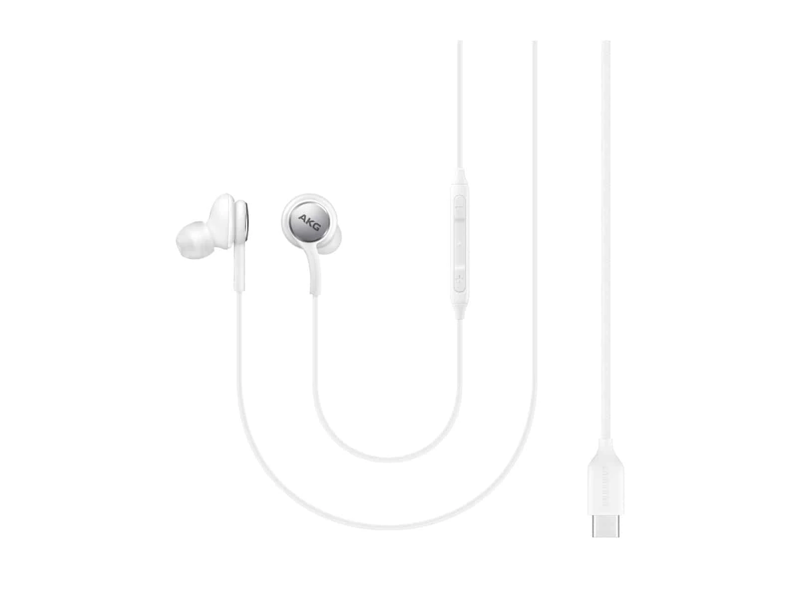 Les écouteurs Samsung AKG EO-IC100B USB Type-C offrent un son clair et immersif grâce aux haut-parleurs bidirectionnels AKG et au DAC intégré, pour une expérience audio professionnelle sur tous vos appareils mobiles sans prise jack.