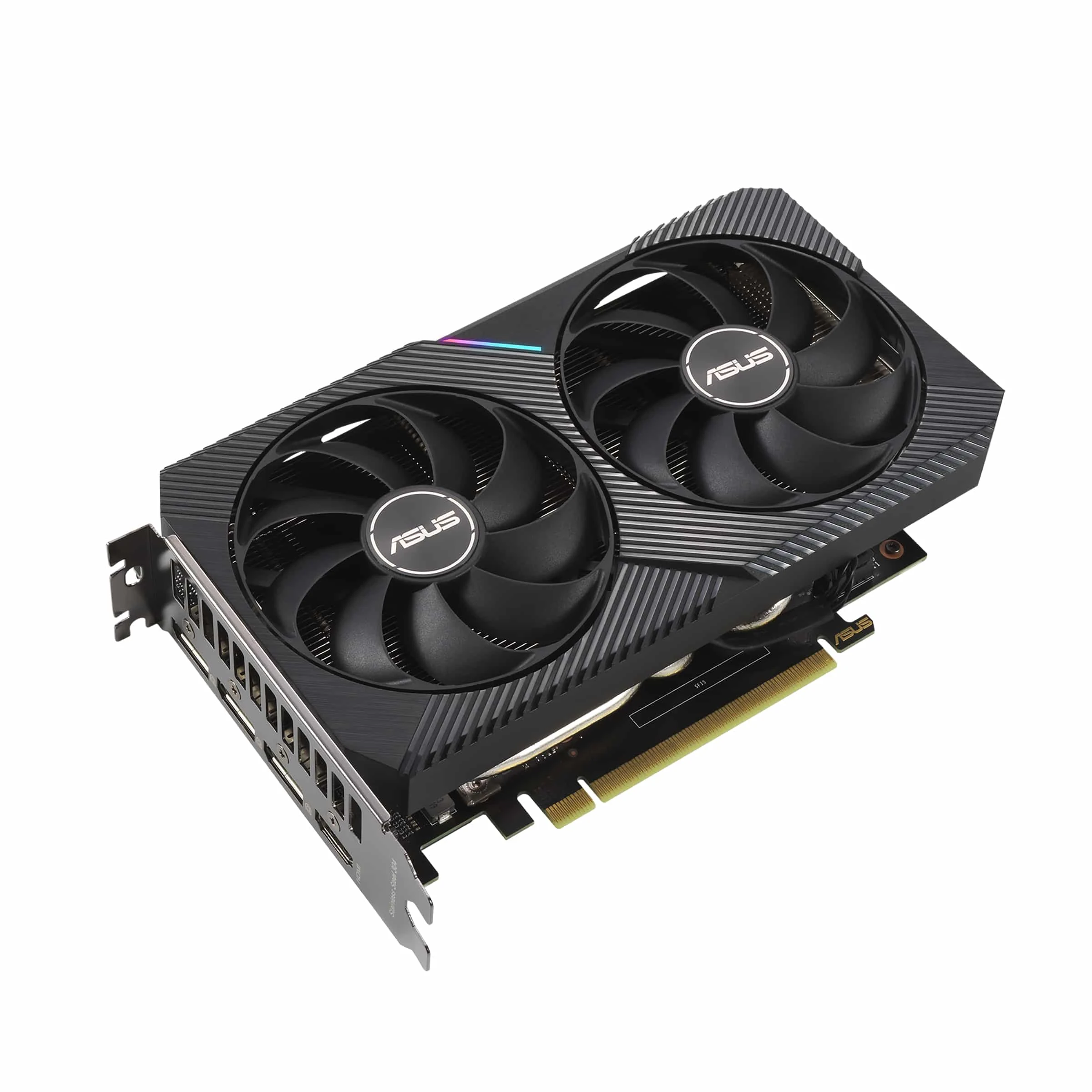 Carte graphique ASUS RTX 3060 DUAL O12G – 12 Go GDDR6, Ray Tracing et DLSS pour un gaming nouvelle génération.