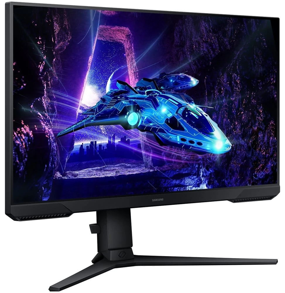 Samsung Odyssey G3 G30D – Moniteur gaming 27″ Full HD, dalle VA, 180 Hz, 1 ms. Fluidité et confort pour un jeu compétitif.