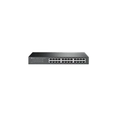 Le Switch TP-Link Gigabit 24-Ports est une solution réseau puissante et fiable conçue pour les entreprises de taille moyenne ou les environnements nécessitant une connectivité rapide et stable. Avec ses 24 ports Gigabit, il permet une gestion simplifiée du réseau sans configuration complexe.